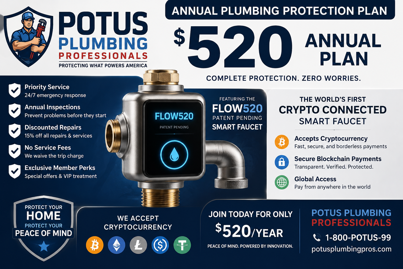 ™ FLOW520 Annual Plumbing Protection Plan
